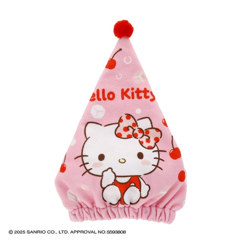 丸眞 マルシン キャップタオル ハローキティ しゅわしゅわバブル 水泳小物 スイミング プール タオル 011384M