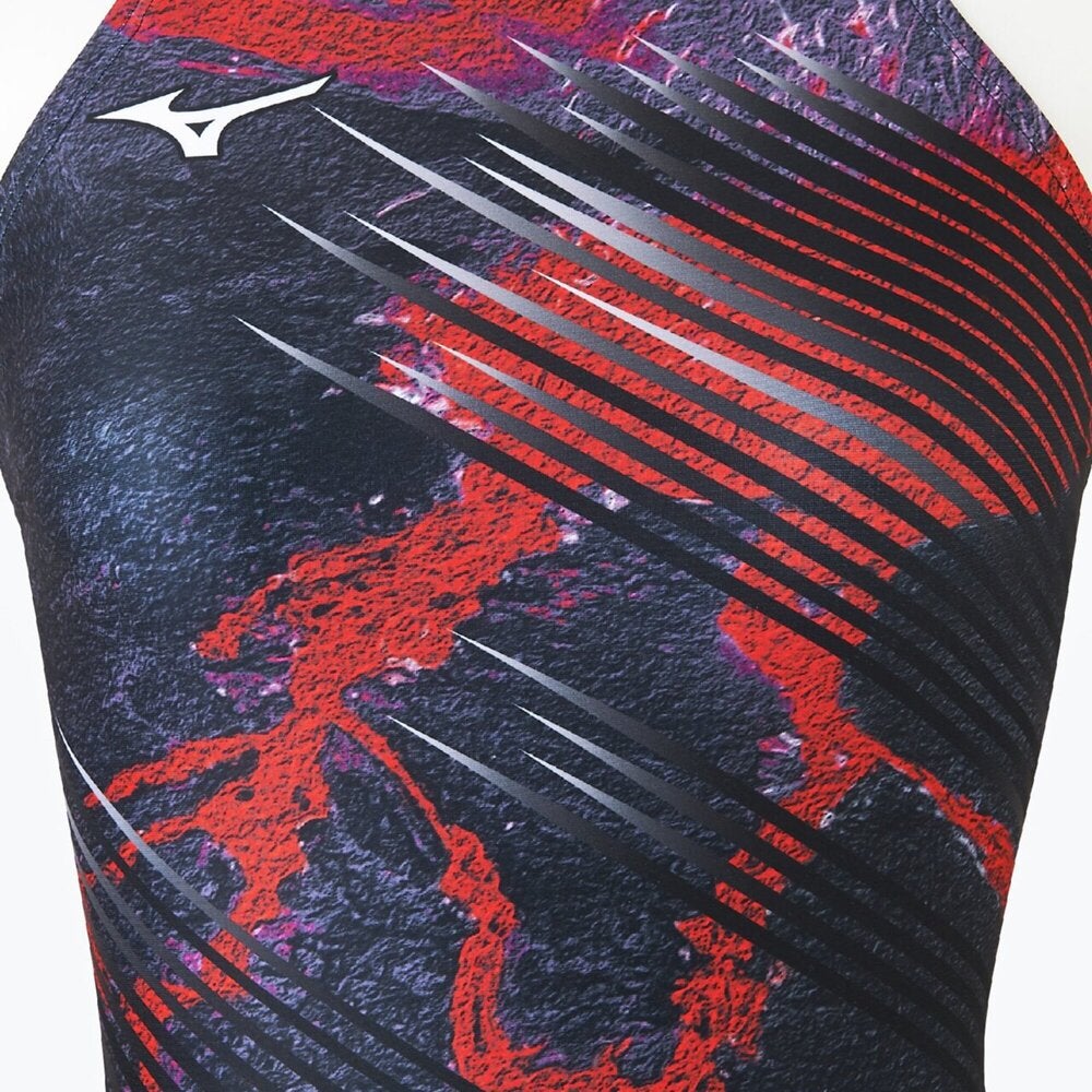 ミズノMIZUNO競泳水着練習用水着レディースエクサースーツミディアムカットEXERSUITSU-Fit競泳練習水着2026年春夏モデルN2MAD782