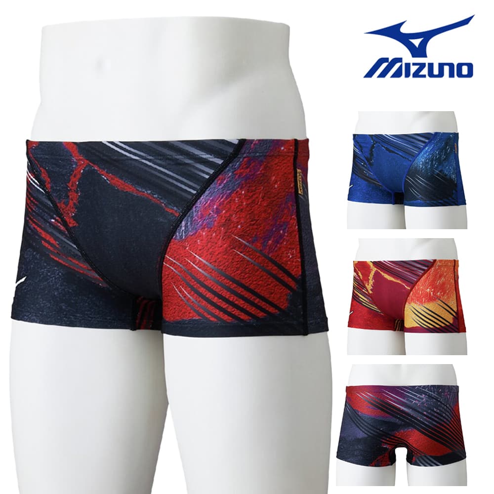 ミズノMIZUNO競泳水着練習用水着メンズエクサースーツショートスパッツEXERSUITSU-Fit競泳練習水着2026年春夏モデルN2MBD582