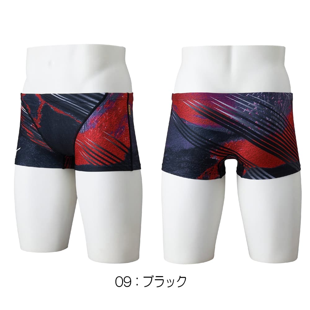 ミズノMIZUNO競泳水着練習用水着メンズエクサースーツショートスパッツEXERSUITSU-Fit競泳練習水着2026年春夏モデルN2MBD582