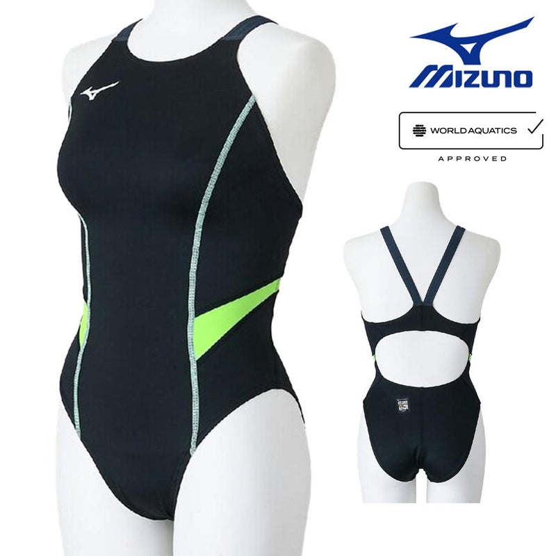 ミズノMIZUNO競泳水着レディースWA承認モデルGX・SONICSTREAMミディアムカット2025年秋冬モデルN2MAC725finaマークあり