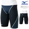 ミズノMIZUNO競泳水着メンズWA承認モデルGX・SONICSTREAMハーフスパッツ2025年秋冬モデルN2MBC525finaマークあり