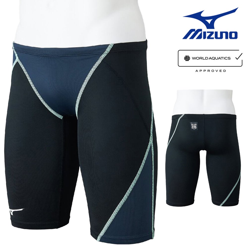 ミズノMIZUNO競泳水着メンズWA承認モデルGX・SONICSTREAMハーフスパッツ2025年秋冬モデルN2MBC525finaマークあり