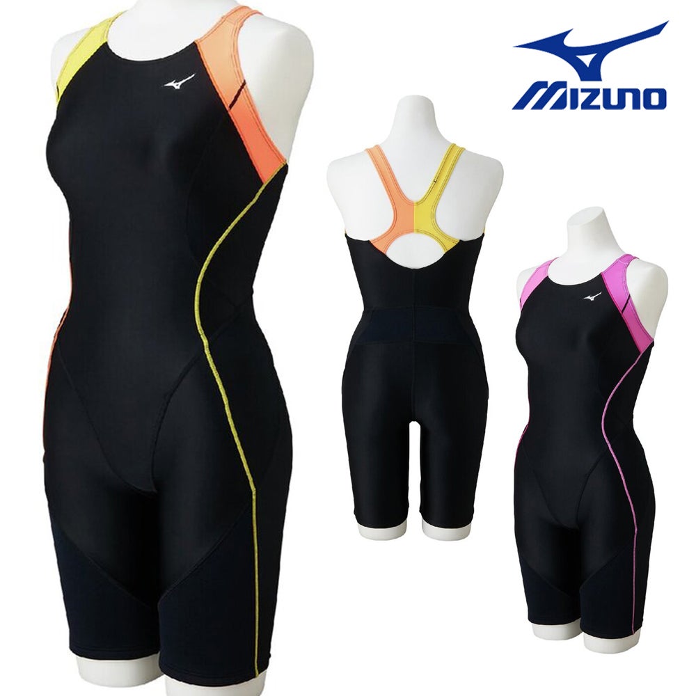 ミズノMIZUNOフィットネス水着レディースEZSWIMオールインワンパッド付き2026年春夏モデルN2JGD325