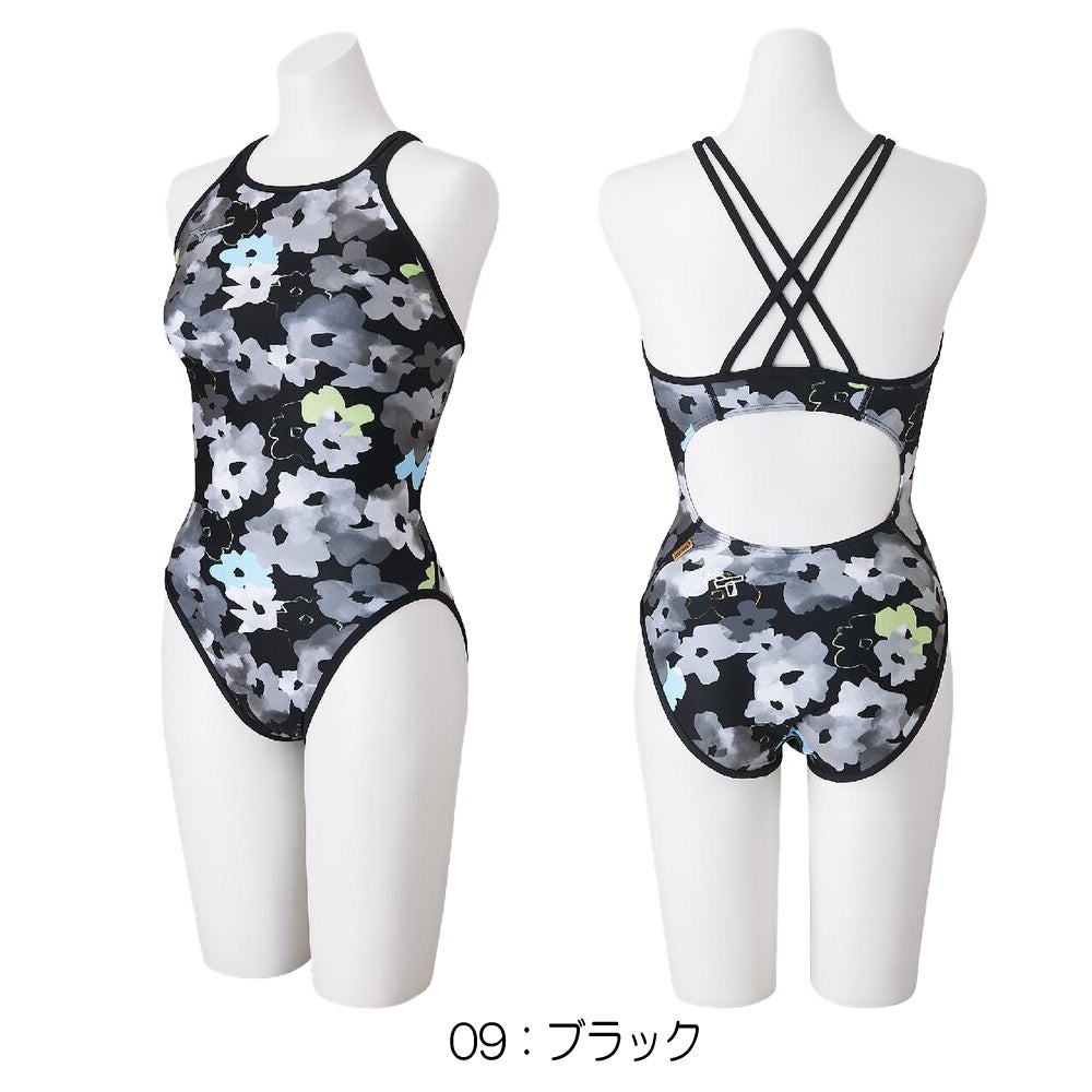 ミズノMIZUNO競泳水着練習用水着レディース【AYAcollection】エクサースーツミディアムカットEXERSUITSU-Fit競泳練習水着2026年秋冬モデルN2MAD774
