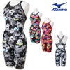 ミズノMIZUNO競泳水着練習用水着レディース【AYAcollection】エクサースーツハーフスーツEXERSUITSU-Fit競泳練習水着2026年秋冬モデルN2MGD774