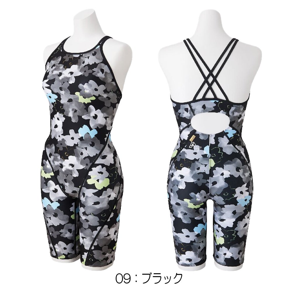 ミズノMIZUNO競泳水着練習用水着レディース【AYAcollection】エクサースーツハーフスーツEXERSUITSU-Fit競泳練習水着2026年秋冬モデルN2MGD774