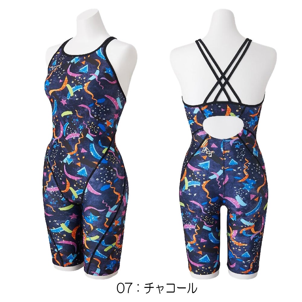 ミズノMIZUNO競泳水着練習用水着レディース【AYAcollection】エクサースーツハーフスーツEXERSUITSU-Fit競泳練習水着2026年秋冬モデルN2MGD775