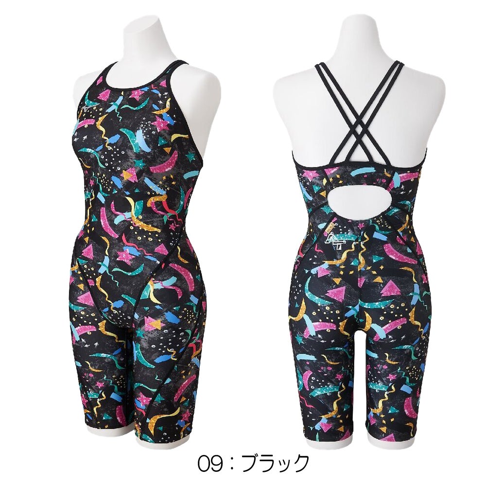 ミズノMIZUNO競泳水着練習用水着レディース【AYAcollection】エクサースーツハーフスーツEXERSUITSU-Fit競泳練習水着2026年秋冬モデルN2MGD775