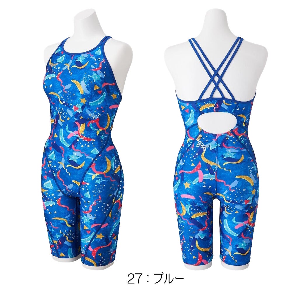 ミズノMIZUNO競泳水着練習用水着レディース【AYAcollection】エクサースーツハーフスーツEXERSUITSU-Fit競泳練習水着2026年秋冬モデルN2MGD775
