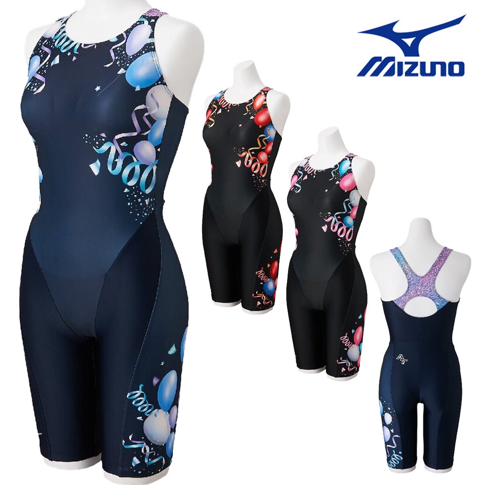 ミズノMIZUNOフィットネス水着レディース【AYAcollection】StrokeONEオールインワンパッド付き2026年秋冬モデルN2JGD808