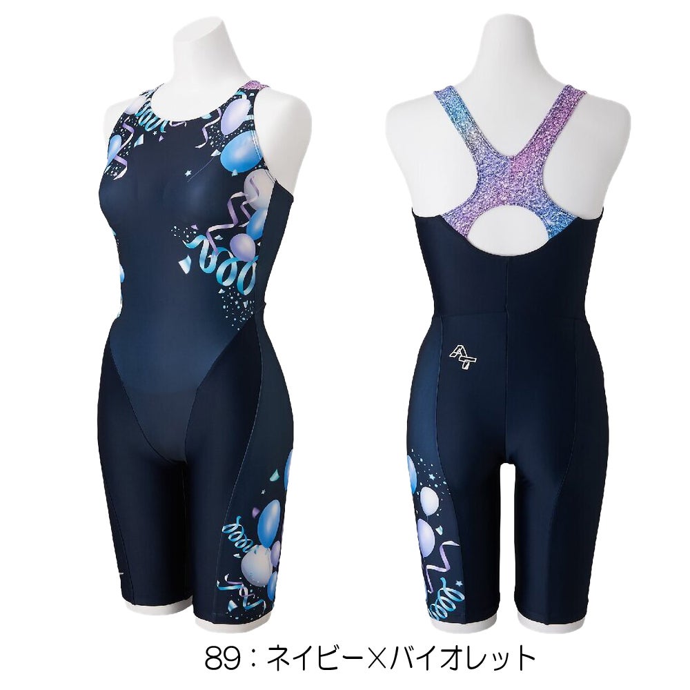 ミズノMIZUNOフィットネス水着レディース【AYAcollection】StrokeONEオールインワンパッド付き2026年秋冬モデルN2JGD808