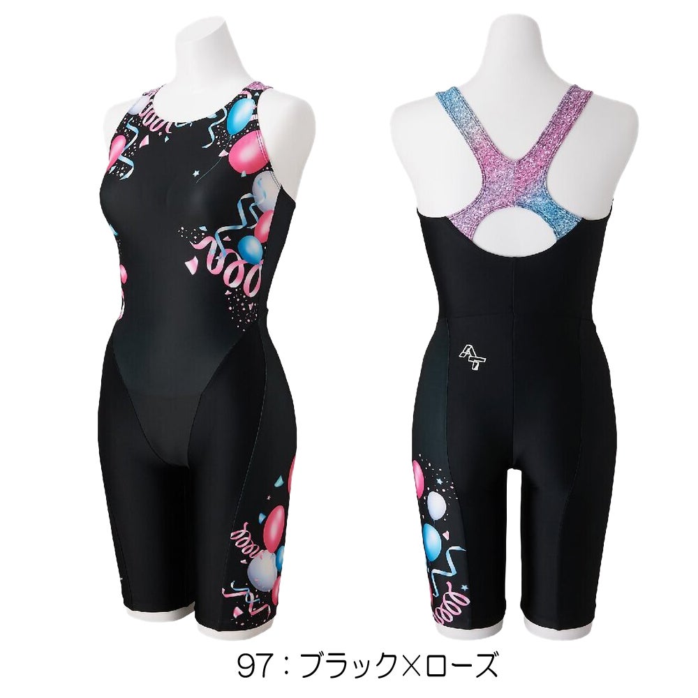 ミズノMIZUNOフィットネス水着レディース【AYAcollection】StrokeONEオールインワンパッド付き2026年秋冬モデルN2JGD808