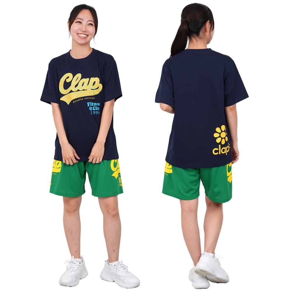 クラップCLAPフィットネスクラップクールティーレディーススポーツアパレルトレーニングフィットネス女性CTS26066
