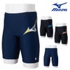 ミズノMIZUNOフィットネス水着メンズStrokeONEハーフスパッツ2026年秋冬モデルN2JBD604