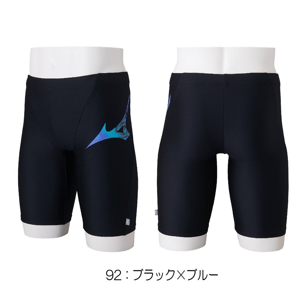 ミズノMIZUNOフィットネス水着メンズStrokeONEハーフスパッツ2026年秋冬モデルN2JBD604