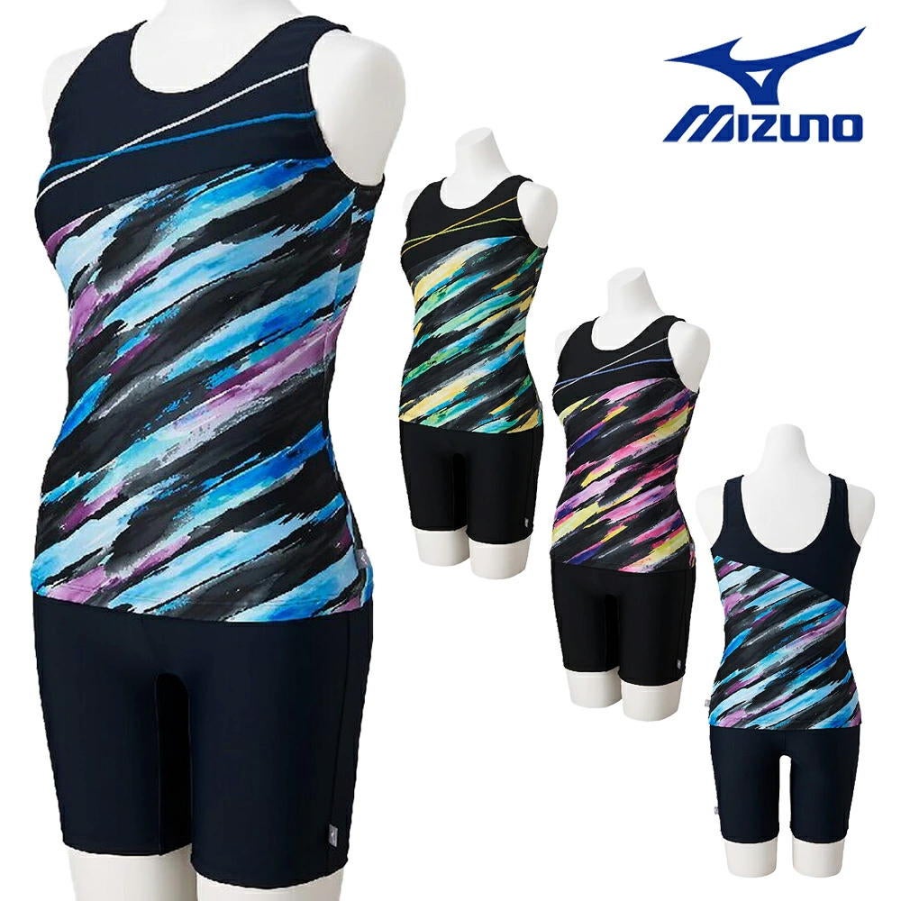 ミズノMIZUNOフィットネス水着レディースセパレーツパッド付き2026年秋冬モデルN2JGD850