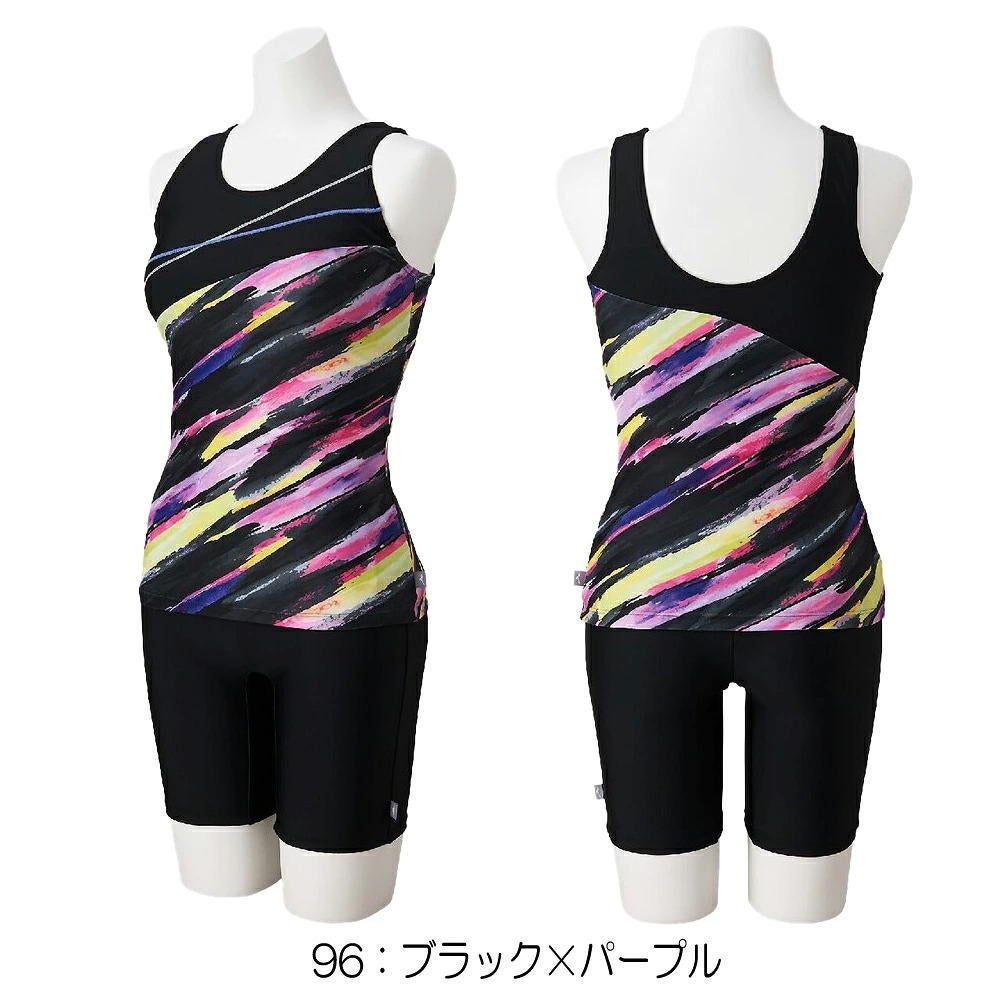 ミズノMIZUNOフィットネス水着レディースセパレーツパッド付き2026年秋冬モデルN2JGD850