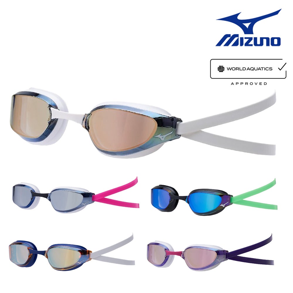 ミズノ MIZUNO 水泳 レーシングゴーグル ミラーレンズ 限定カラー