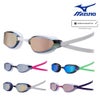 ミズノMIZUNO水泳レーシングゴーグルミラーレンズ限定ゴーグルクッション一体成型WA承認モデルくもり止め競泳2026年秋冬モデルN3JED531fina承認