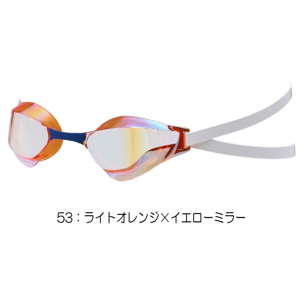 ミズノMIZUNO水泳レーシングゴーグルミラーレンズ限定ゴーグルノンクッションタイプWA承認モデルくもり止め競泳2026年秋冬モデルN3JED691fina承認