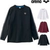 アリーナARENA長袖Tシャツメンズユニセックスチームライン布帛ライクニット2026年秋冬別注モデルAS6FLT01UB