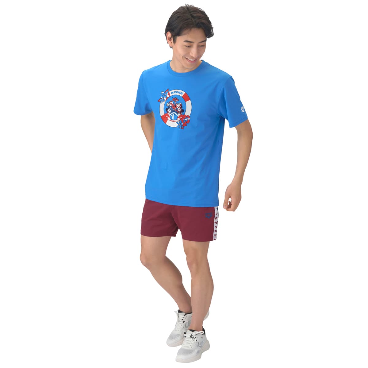 アリーナARENA半袖Ｔシャツアリーナくんノーマルニット2026年秋冬別注モデルAS6FHT02UB