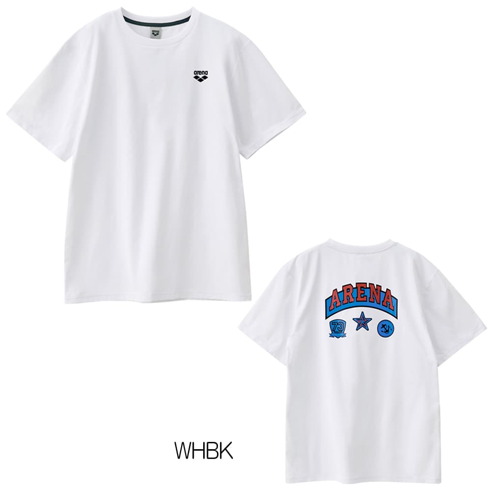 アリーナARENA半袖Ｔシャツアリーナロゴノーマルニット2026年秋冬別注モデルAS6FHT03UB