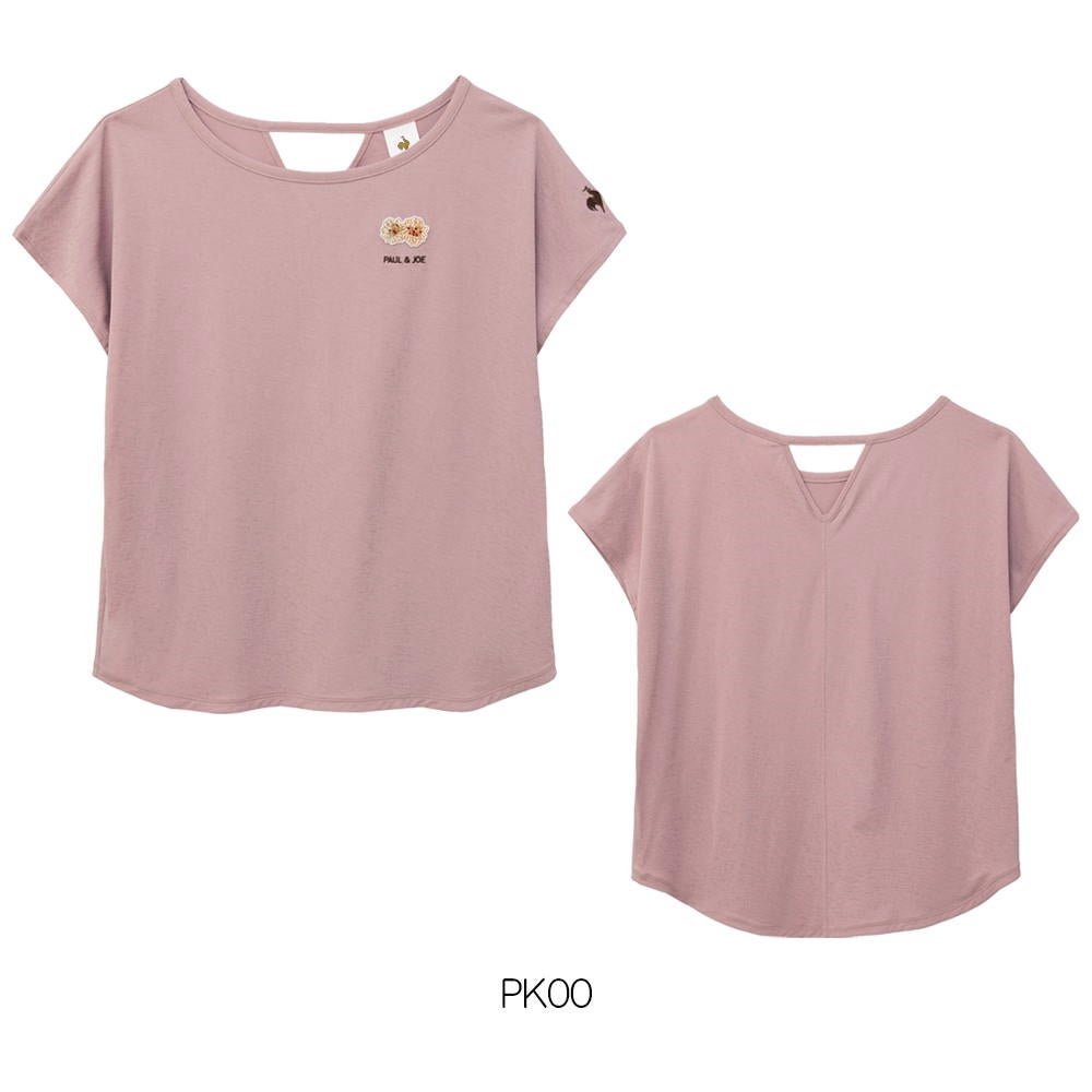 ルコックスポルティフlecoqsportifPJコラボシアーニット半袖Tシャツレディーススポーツウェア女性2026年秋冬モデルLZ6FHTP3L