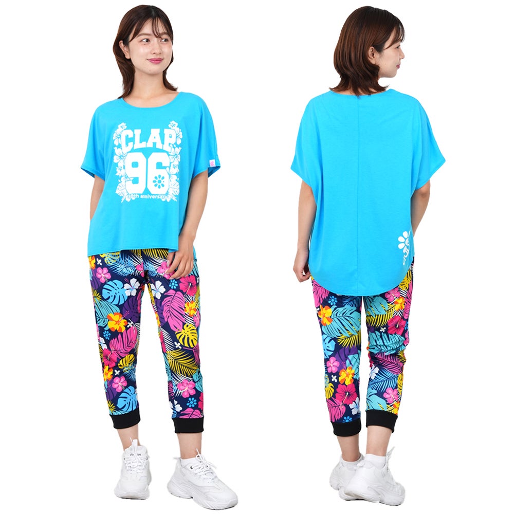 クラップCLAP96アロハシードルマンタオルレディーススポーツアパレルトレーニングフィットネス女性SO26026