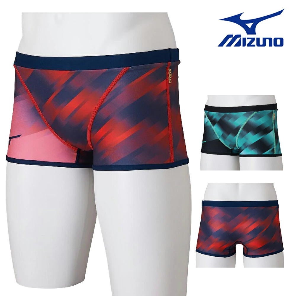 ミズノMIZUNO競泳水着練習用水着メンズエクサースーツショートスパッツEXERSUITSU-Fit競泳練習水着2026年秋冬モデルN2MBD571