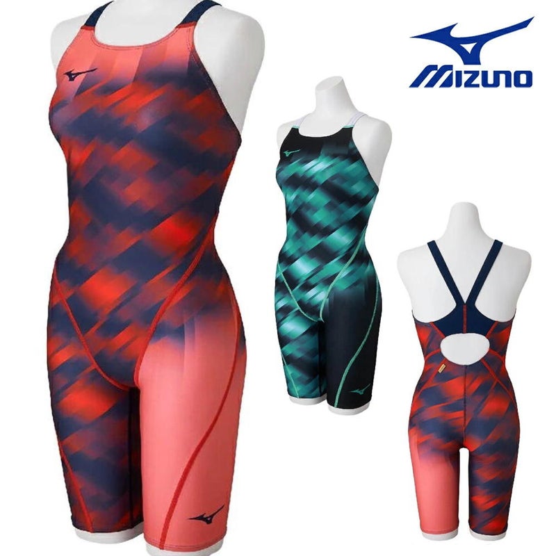 ミズノMIZUNO競泳水着練習用水着レディースエクサースーツハーフスーツEXERSUITSU-Fit競泳練習水着2026年秋冬モデルN2MGD773