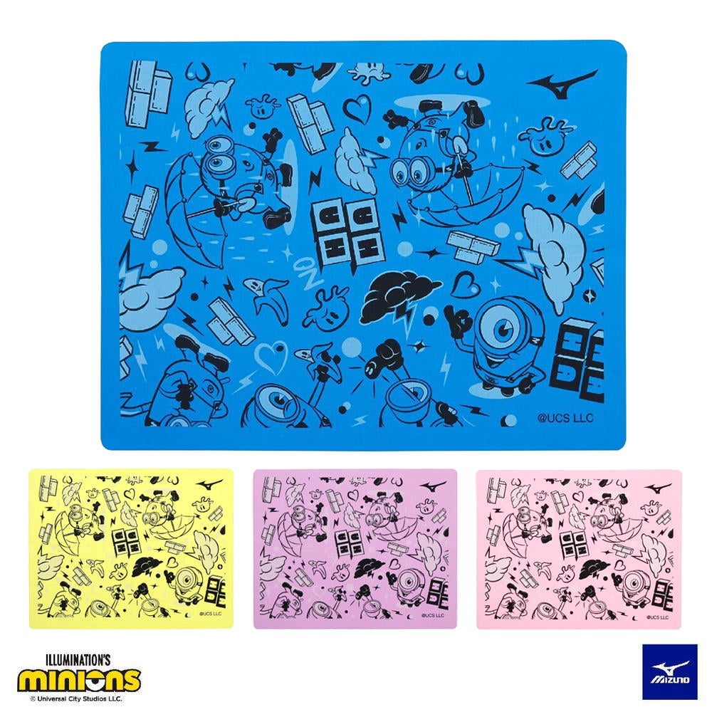 ミズノ MIZUNO 水泳 スイムタオル 吸水タオル セームタオル ミニオンズ MINIONS 2026年秋冬モデル N2JYD598
