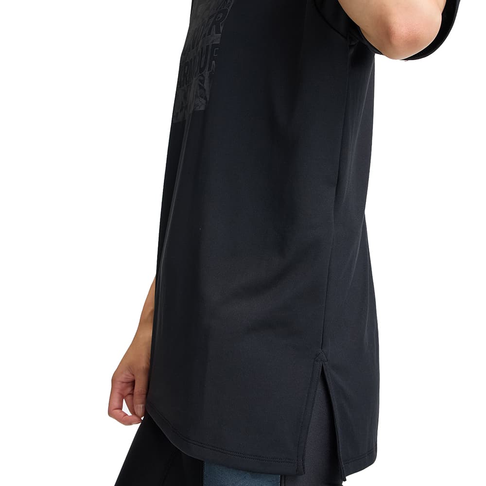 アンダーアーマーUNDERARMOURUAテックオーバーサイズドグラフィックショートスリーブTシャツトレーニングレディース2026年秋冬モデルU6016797