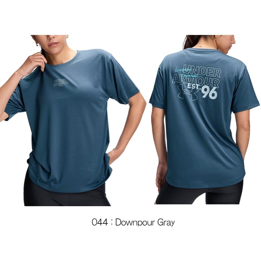 アンダーアーマーUNDERARMOURUAテックグラフィックボックスショートスリーブTシャツトレーニングレディース2026年秋冬モデルU6016800