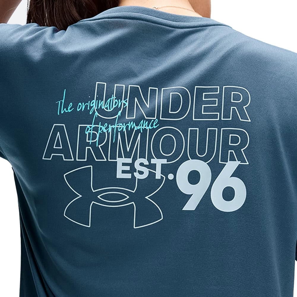アンダーアーマーUNDERARMOURUAテックグラフィックボックスショートスリーブTシャツトレーニングレディース2026年秋冬モデルU6016800