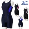 ミズノMIZUNOフィットネス水着レディースStrokeONEオールインワンパッド付き2026年秋冬モデルN2JGD814