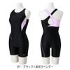 ミズノMIZUNOフィットネス水着レディースStrokeONEオールインワンパッド付き2026年秋冬モデルN2JGD814