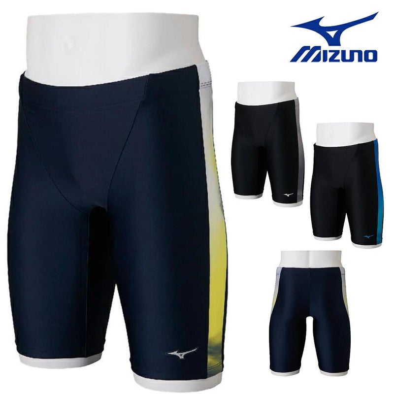 ミズノMIZUNOフィットネス水着メンズStrokeONEハーフスパッツ2026年秋冬モデルN2JBD605
