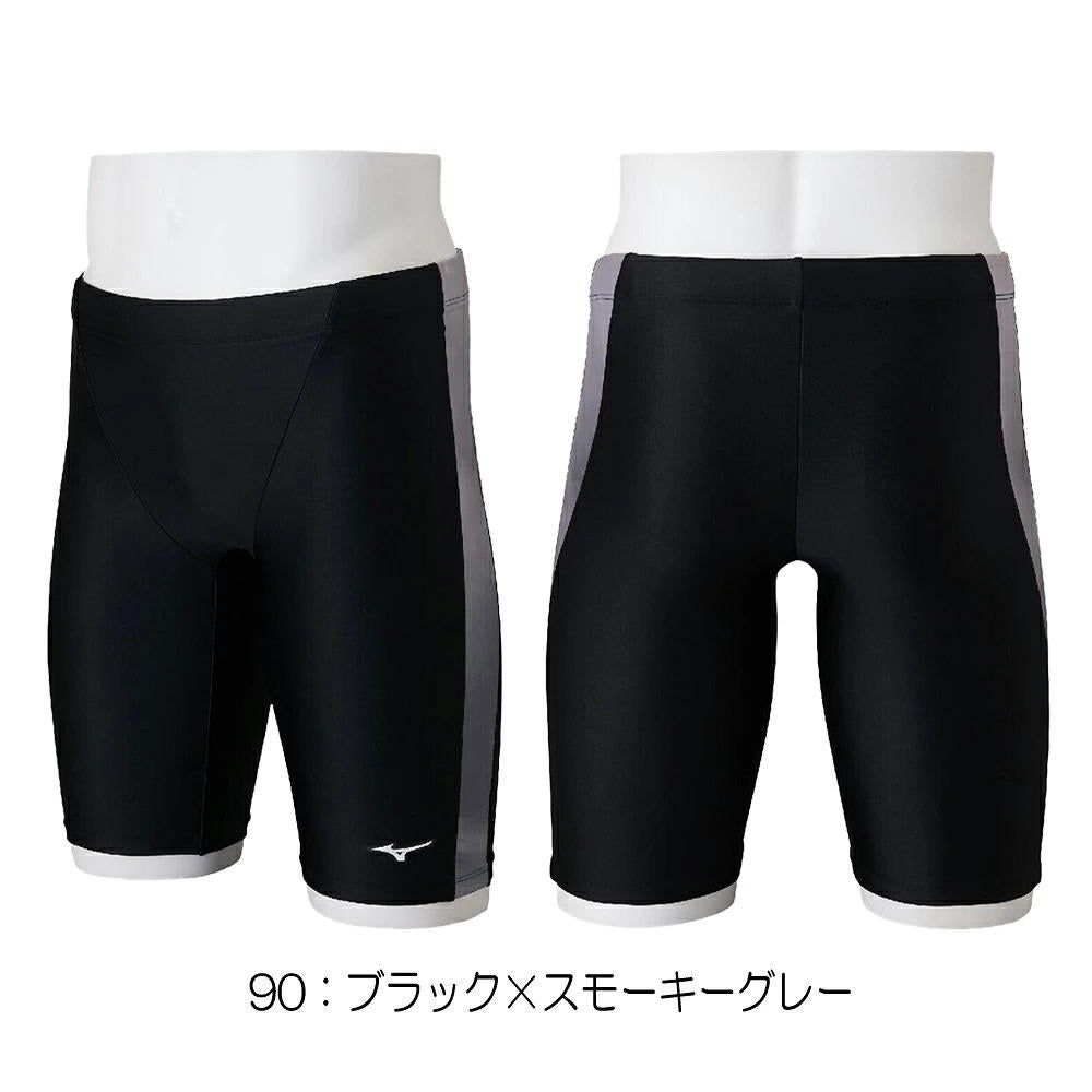 ミズノMIZUNOフィットネス水着メンズStrokeONEハーフスパッツ2026年秋冬モデルN2JBD605