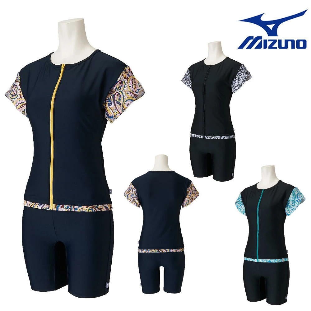 ミズノMIZUNOフィットネス水着レディースセパレーツパッド付き2026年秋冬モデルN2JGD847