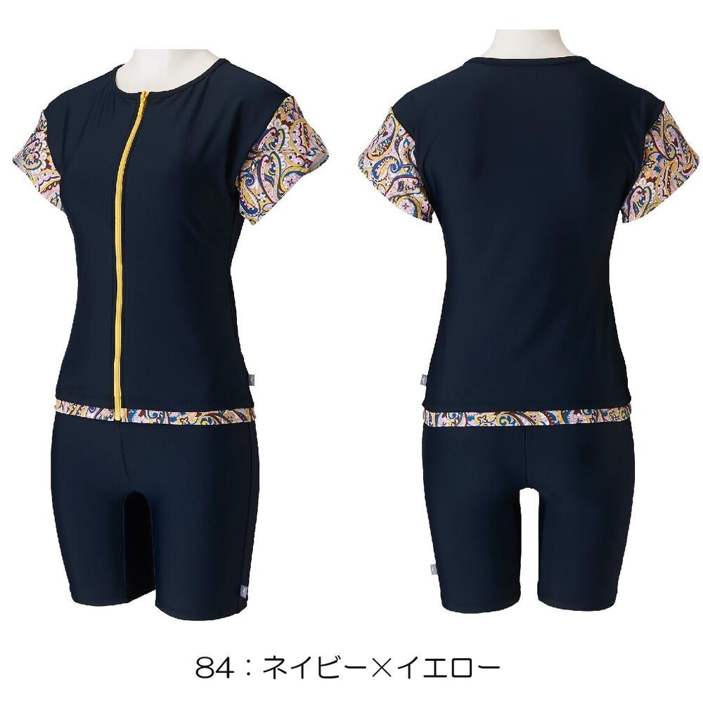 ミズノMIZUNOフィットネス水着レディースセパレーツパッド付き2026年秋冬モデルN2JGD847