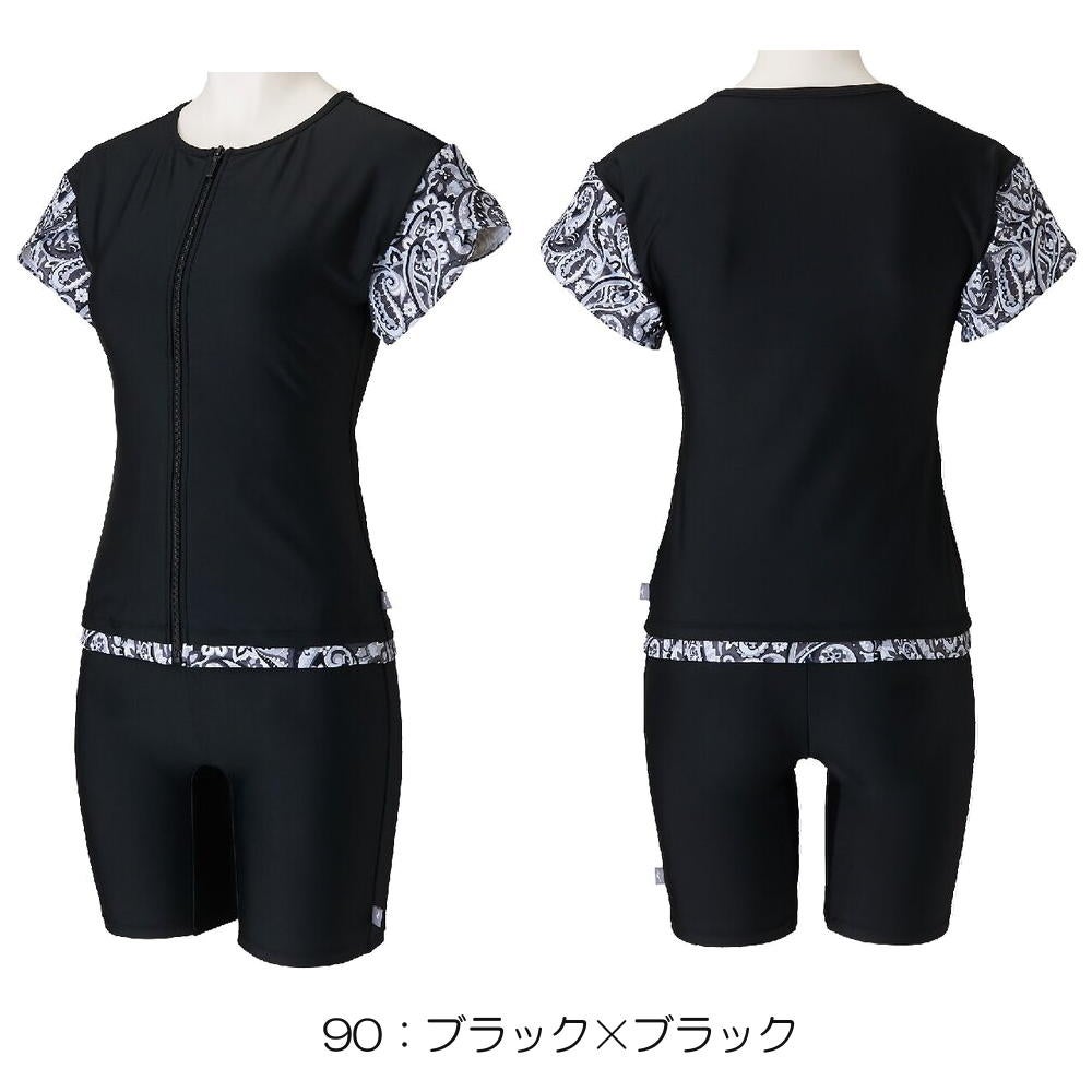 ミズノMIZUNOフィットネス水着レディースセパレーツパッド付き2026年秋冬モデルN2JGD847