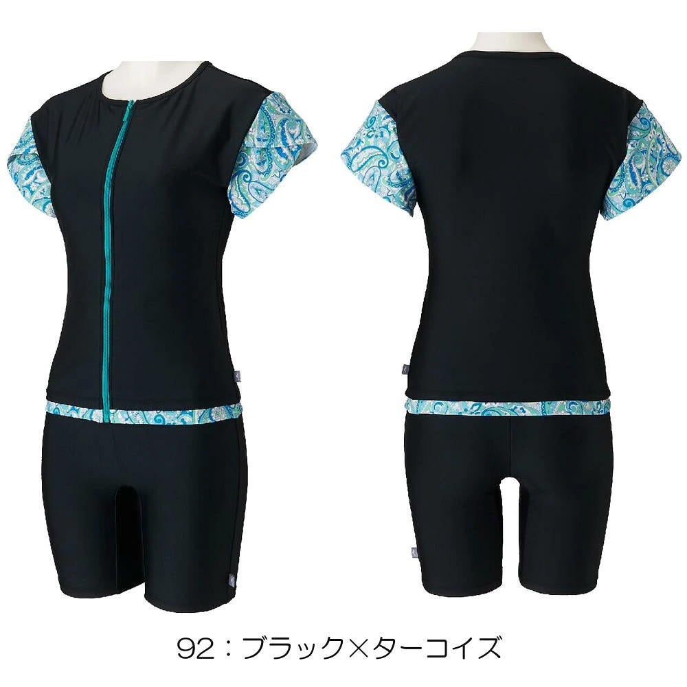 ミズノMIZUNOフィットネス水着レディースセパレーツパッド付き2026年秋冬モデルN2JGD847