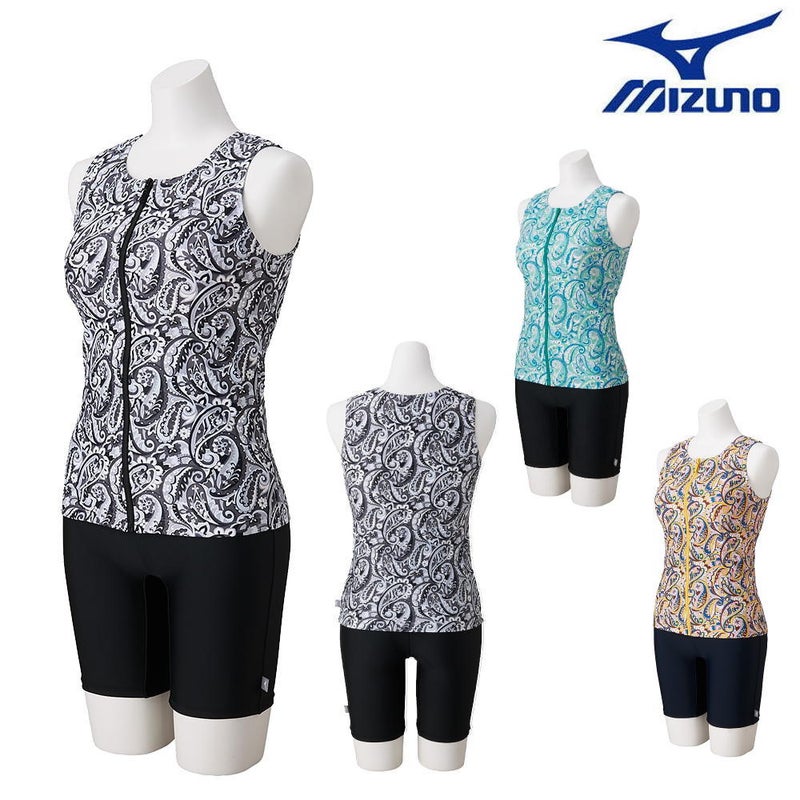 ミズノMIZUNOフィットネス水着レディースセパレーツパッド付き2026年秋冬モデルN2JGD891