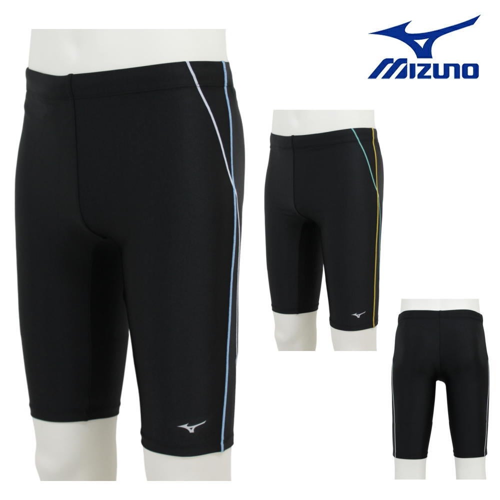 ミズノMIZUNO別注オリジナルフィットネス水着メンズハーフスパッツN2JBDW51