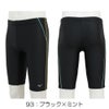 ミズノMIZUNO別注オリジナルフィットネス水着メンズハーフスパッツN2JBDW51