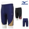 ミズノMIZUNO別注オリジナルフィットネス水着メンズハーフスパッツN2JBDW54