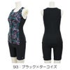 ミズノMIZUNO別注オリジナルフィットネス水着レディースセパレーツセパレートファスナー付き袖なしパッド付きN2JGDW57