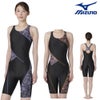 ミズノMIZUNO別注オリジナルフィットネス水着レディースオールインワンパッド付きN2JGDW08